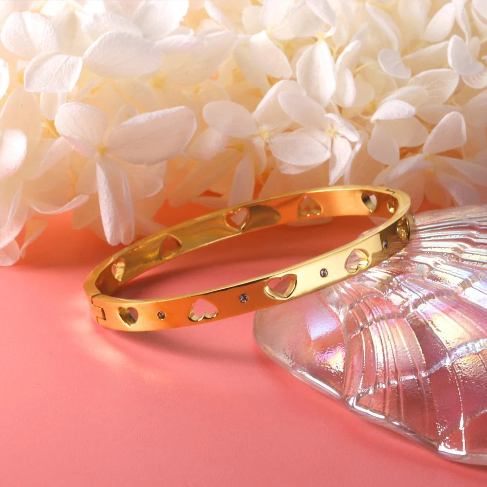 VM | Hartjes Bangle en Zirkonia