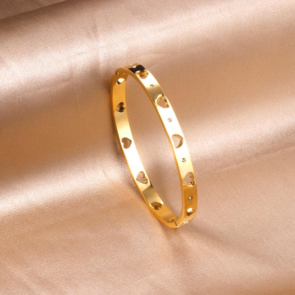 VM | Hartjes Bangle en Zirkonia