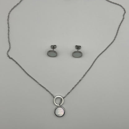 VM | Ketting + Oorbellen Set – Stralende Elegantie voor Elke Gelegenheid ✨