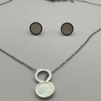 VM | Ketting + Oorbellen Set – Stralende Elegantie voor Elke Gelegenheid ✨