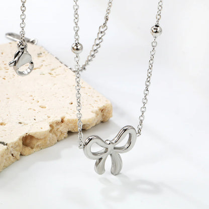 VM | Goudkleurige Ketting met Strikhanger